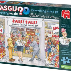Wasgij Retro Mystery 7 | Everything Must Go! | 1.000 stukjes