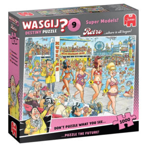 Topmodellen: Een blik in de toekomst | Wasgij Retro Destiny 9 | 1000 stukjes