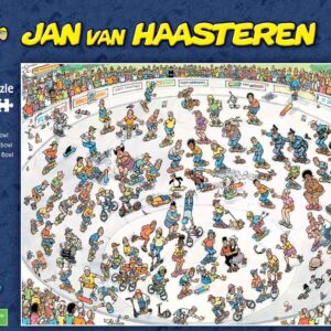 Skateboarden in de Bowl | Jan van Haasteren | 2000 stukjes